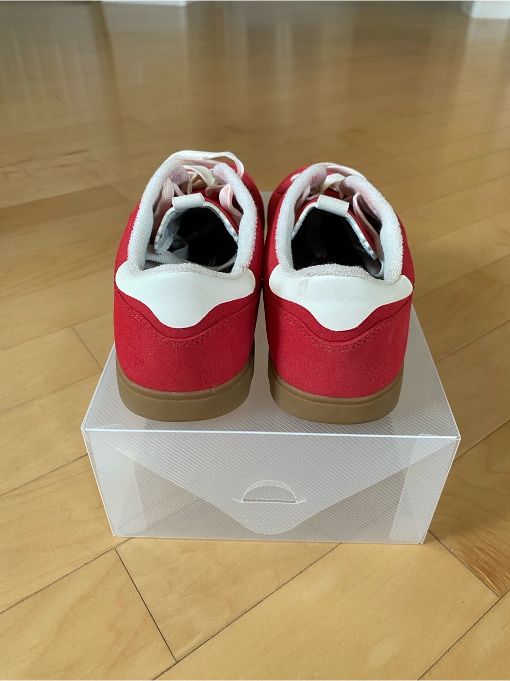 New Ryka Effortless Red Low-Top Women's Sneakers with Gum Outsole - Picture 4 of 10